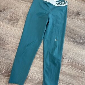 Nike Kids Teal Leggings